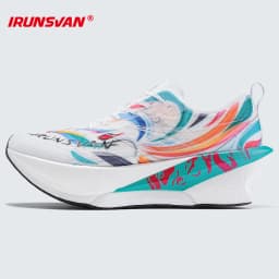 IRUNSVAN Men's Full Palm Carbon Plate Marathon Running Shoes Breathable And Comfortable Sports Shoes