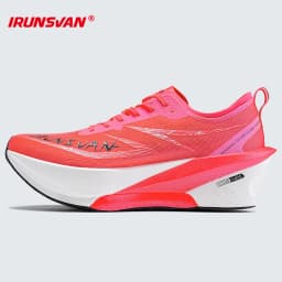 IRUNSVAN Men's Full Palm Carbon Plate Marathon Running Shoes Breathable And Comfortable Sports Shoes