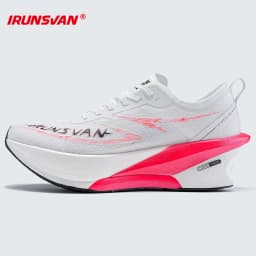 IRUNSVAN Men's Full Palm Carbon Plate Marathon Running Shoes Breathable And Comfortable Sports Shoes