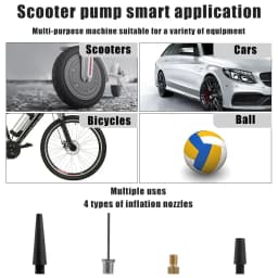 Portable Wireless Electric Air Pump Inflate Deflate Air Compressor for Xiaomi M365 for Ninebot Electric Scooter Accessories