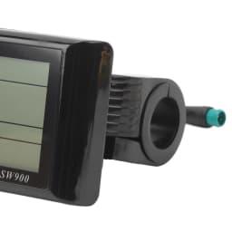 Electric Bike LCD Display 5 Pin 24V 36V 48V Lightweight Waterproof Electric Bike Display Panel Screen