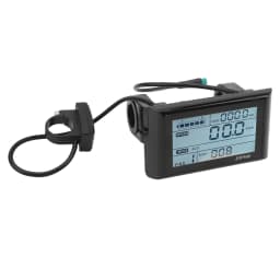 Electric Bike LCD Display 5 Pin 24V 36V 48V Lightweight Waterproof Electric Bike Display Panel Screen
