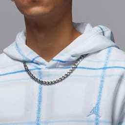 Nike genuine JORDAN Men's Plaid Warm Outdoor Sport Sweatshirt FV7459-100