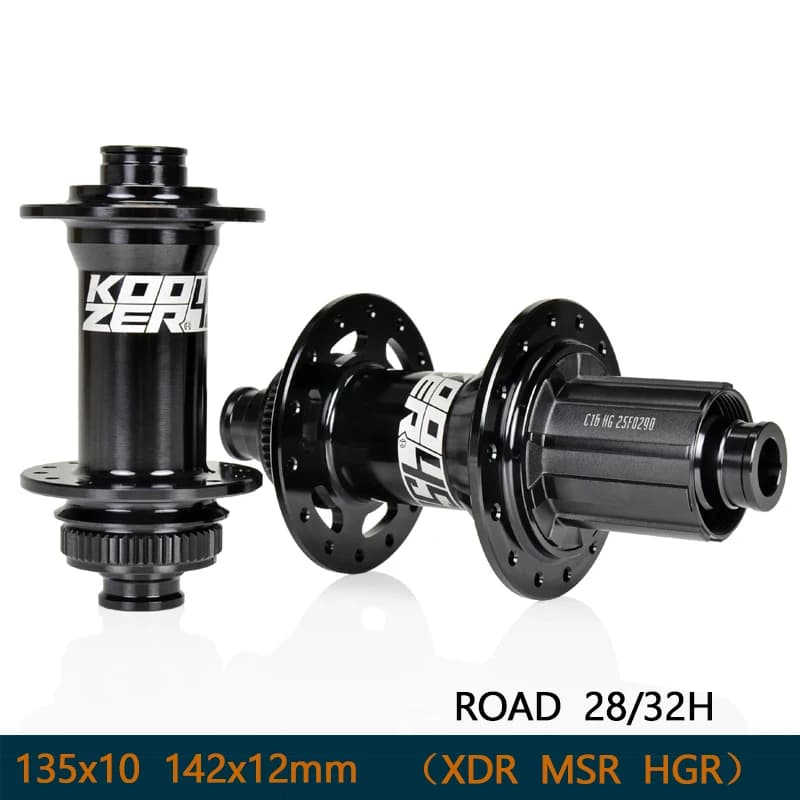 Koozer 450 Road/Gravel 32H 28 Holes MSR HGR XDR 8-12s 5x100 5x135mm QR 12x100 12x142mm Thru Bike Parts Center Lock Bicycle Hubs