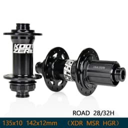 Koozer 450 Road/Gravel 32H 28 Holes MSR HGR XDR 8-12s 5x100 5x135mm QR 12x100 12x142mm Thru Bike Parts Center Lock Bicycle Hubs