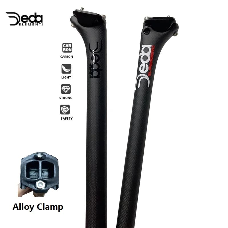 Jeda Super Zero Road Carbon Seatpost Offset 12mm MTB Bike Seat Post 27.2/30.8/31.6 x 350/400mm Bicycle SeatPost Parts