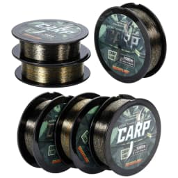Sougayilang Carp Fishing Line 1000m Nylon Monofilament Line 14-24lb Max Drag Powerful Nylon Line for Carp Fishing