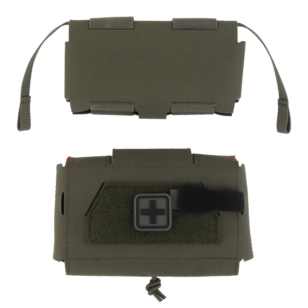 Tactical Pouch Agilit Style MD2 Compact Trauma Kit IFAK Medical First Aid Pack Survival Gear Storage for Outdoor Hunting Camping