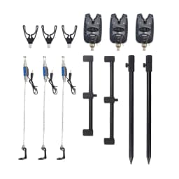 Hirisi Carp Fishing Bite Alarm Set And Swingers Fishing Rod Pod Holder Bank Stick Buzz Bar Carp fishing equipment