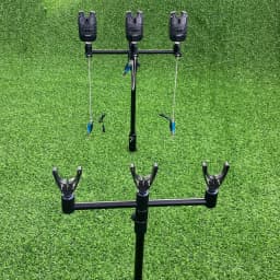 Hirisi Carp Fishing Bite Alarm Set And Swingers Fishing Rod Pod Holder Bank Stick Buzz Bar Carp fishing equipment
