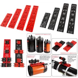 1PC 220/335/440/445mm Wide-Track Guiding Rail Equatorial Mount Dovetail Plate Astronomical Telescope Accessories