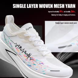 IRUNSVANShadow Wing 3.0 Full Palm Carbon Plate Running Shoes for Track and Field Sprint Training Professional Sports Men's Shoes