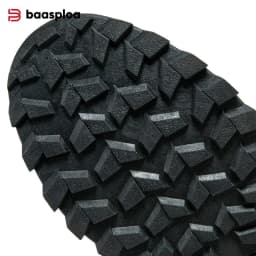 Baasploa Men Hiking Shoes Non-Slip Wear Resistant Outdoor Climbing Walking Shoes for Men Comfort Inner Cotton Outdoor Sneakers