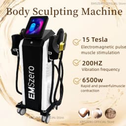 15 Tesla 6500W EMS Body Sculpting Machine EMS NEO New System Body Slimming Sculpting Fat Burning Nova Weight Loss Machine