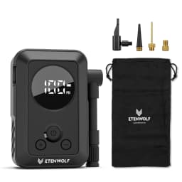 New ETENWOLF S0 Mini Electric Bike Pump Cordless 2400mAh Portable Tire Pump w/ Screen For Motorcycles Balls 150PSI Max Pressure