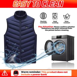 26 Areas Men's Heated Vest Jacket Heated Winter Women's Heated Jacket Thermal Vest Warmer Outdoor Sports Camping Hiking Jacket