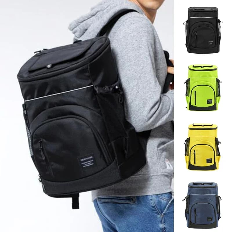 Refrigerator Bags Soft Insulated Cooler Backpack Thermal Isothermal Fridge Travel Outdoor Beach Ice Beer Backpack 30L Insulated