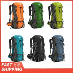 70L Hiking Backpack Camping Climbing Rucksack Travel Trekking Rucksack Mountaineering Bag Outdoor Sports Backpack Waterproof
