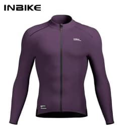 INBIKE Winter Cycling Clothing for Men Thermal Bike Jersey Long Sleeve Shirt Windproof Quick Dry Road Mountain Bicycle Clothing