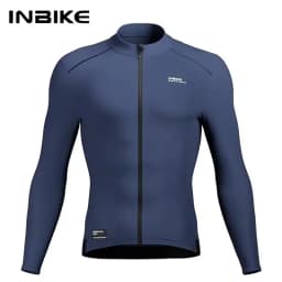 INBIKE Winter Cycling Clothing for Men Thermal Bike Jersey Long Sleeve Shirt Windproof Quick Dry Road Mountain Bicycle Clothing