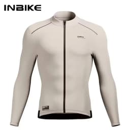 INBIKE Winter Cycling Clothing for Men Thermal Bike Jersey Long Sleeve Shirt Windproof Quick Dry Road Mountain Bicycle Clothing