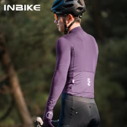 INBIKE Winter Cycling Clothing for Men Thermal Bike Jersey Long Sleeve Shirt Windproof Quick Dry Road Mountain Bicycle Clothing