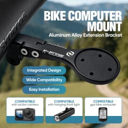 Aluminum Alloy Computer Mount for Syncros Fraser or Creston IC Cockpits GoPro/Garmin/Bryton/Wahoo Mount