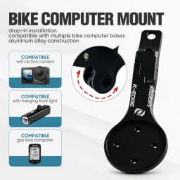 Aluminum Alloy Computer Mount for Syncros Fraser or Creston IC Cockpits GoPro/Garmin/Bryton/Wahoo Mount