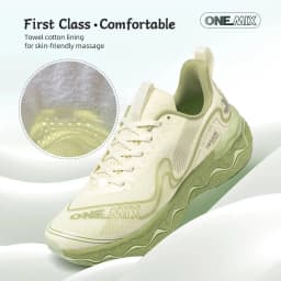 ONEMIX New Running For Men Mulanxi Sneakers Mesh Non-Slip Cushioning Men's Women's Sports Walking Shoes
