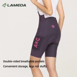 Lameda 2026 Men's Pro Cycling Shorts Summer Road Cycling Bib Shorts Moisture-wicking, Breathable, Uv-protective Bike Shorts