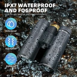 Shuntu Powerful ED Binoculars 8x42 10x42 Long Range IPX7 Waterproof Bak4 Prism SMC Optical Coating For Hunting Camping Travel