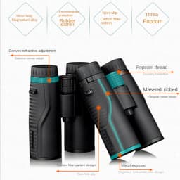 Shuntu Powerful ED Binoculars 8x42 10x42 Long Range IPX7 Waterproof Bak4 Prism SMC Optical Coating For Hunting Camping Travel