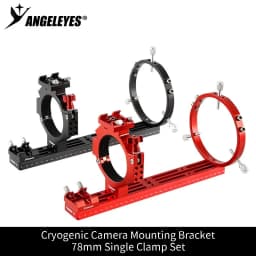 1 Set Angeleyes ASI Freeze Camera Single Clamp Deep-Sky Photography Kit 78mm Inner Diameter Astro Camera Mounting Accessory