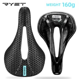 RYET X6P T200 Super Light Carbon Saddle 110g 125g 160g 3D Printed or EVA Foam 7x9mm Rail 140mm 142mm Road Racing Bike Seat