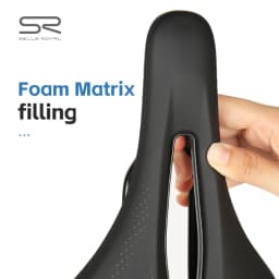 SELLE ROYAL Ultralight Mountain Bicycle Saddle MTB Short Nose Hollow Breathable Road Gravel Bike Seat Cushion Waterproof