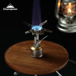 CAMPINGMOON XD-2F Windproof Portable Gas Stove High Power Outdoor Field Cooking Stove Voltage Stabilized Integrated for Hiking