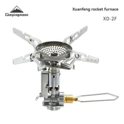 CAMPINGMOON XD-2F Windproof Portable Gas Stove High Power Outdoor Field Cooking Stove Voltage Stabilized Integrated for Hiking