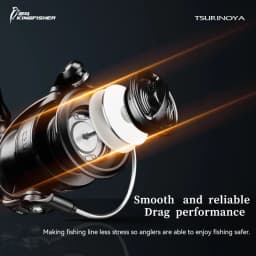 TSURINOYA Carbon Spinning Fishing Reel Kingfisher 800S 1000 1500 1500s Ultralight Weight 135g 10+1BB MicroLure Stream Trout Reel