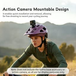 BATFOX Mountain Cycling Helmet Magnetic Lens Ultralight Adjustable Fit Road MTB Bicycle Helmet Men Women Electric Bike Gear