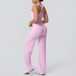 Women's Sports Yoga Set Gym Quick Drying Peach Butt Yoga Pants Solid Color Slim Beautiful Back I-shaped Vest Yoga Set