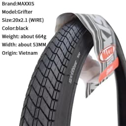 Maxxis Grifter M148 BMX Tire Wire 20x2.1/29X2.5 Original Bicycle Tire for 20-inch BMX Bike And 29-inch BMX Wheels