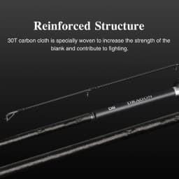 TSURINOYA Long Casting Rod DRAGON 2.16m 2.28 2.44m M ML Spinning Fishing Rod For SeaWater Fresh Water FUJI Carbon 2Section Cane