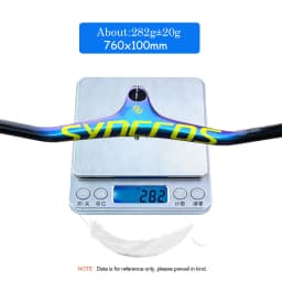 Syncros Carbon Integrated MTB Cockpit Handlebar Bicycle -17° Angle With 60/70/80/90/100mm Stem MTB Bike Frame Bicycle Parts