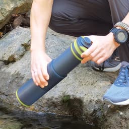Portable Outdoor Water Purifier Hiking Camping and Travel Water Filter Bottle Clearly Filtered Water Bottle Ultra-Fine Filter