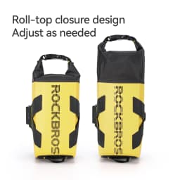 ROCKBROS Bicycle Bag Seamless Welding Full Waterproof Down Tube Bag Multiple Placement Options Outdoor Sports Cycling Bag