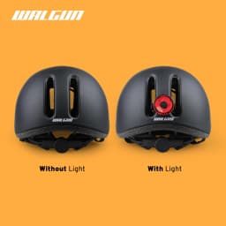 UB-26 Vintage Cycling Helmet with LED Light CE Certified Ultralight EPS Scooter Helmet for Men Women Urban E-Bike Bike Casco