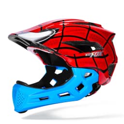 BATFOX Kids Full Face Bicycle Helmet Detachable Chin Children Scooter Skateboard Balance Bike Helmets Cycling Safety Sports Gear