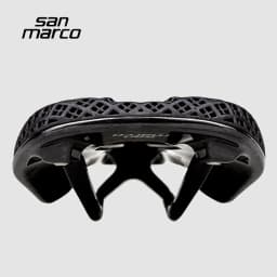 San Marco Saddle 3D Printed Road Grave MTB Carbon Bike Saddle TT Triathlon 255*132mm Bicycle Seats Ultralight Breathable Soft