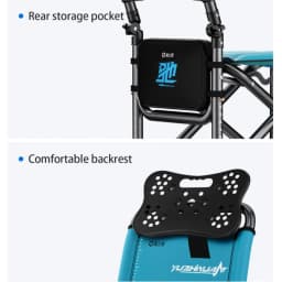 Functional Folding Fishing Chair | Adjustable Backrest with Armrests, Wide Portable Seat for Outdoor Fishing & Camping