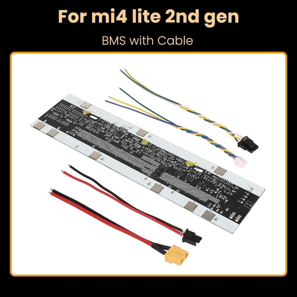 10 Cable BMS for Xiaomi Mi 4 Lite 2nd Gen Electric Scooter Battery Protection Board Circuit Control Board Replacement Parts